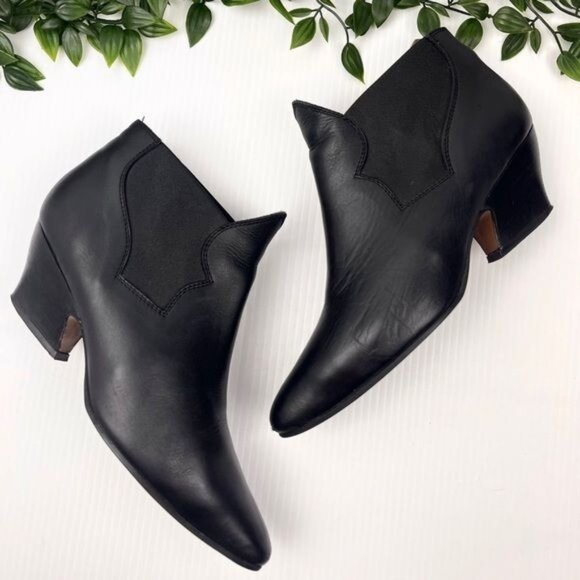 Acne Studios Alma Black Ankle Boot 7.5 - Picture 1 of 13